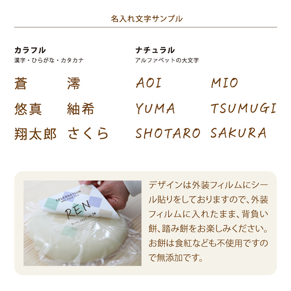 一升餅セット≪366≫1歳誕生日のお祝いセット（送料込み）