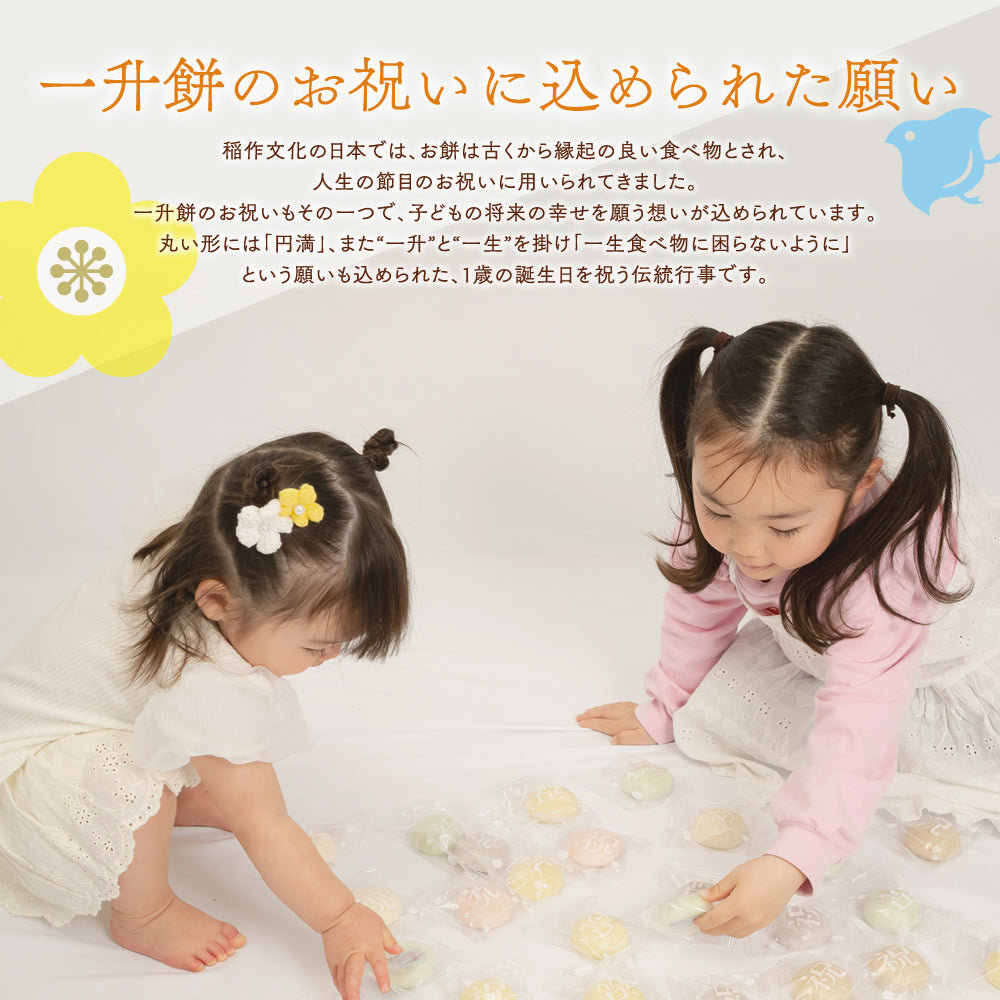 一升餅セット≪HITOTOSE≫ | 一升餅のおぢか屋 | 1歳の誕生日をお祝い