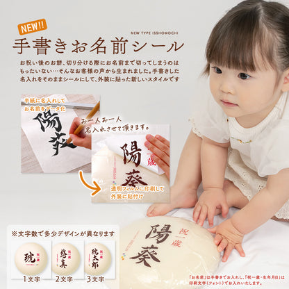 【ReNew!】 一升餅セット HITOTOSE 送料込み ( 1歳 誕生日 お祝い セット リュック 小分け 名入れ 選び取りカード かわいい 一生餅 ) [ HITOTOSE Renew ]